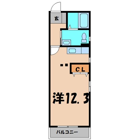 ガーデンコート(熊谷市中西)の物件間取画像